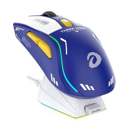 Mouse Gamer Dareu A950 con Base de Carga.