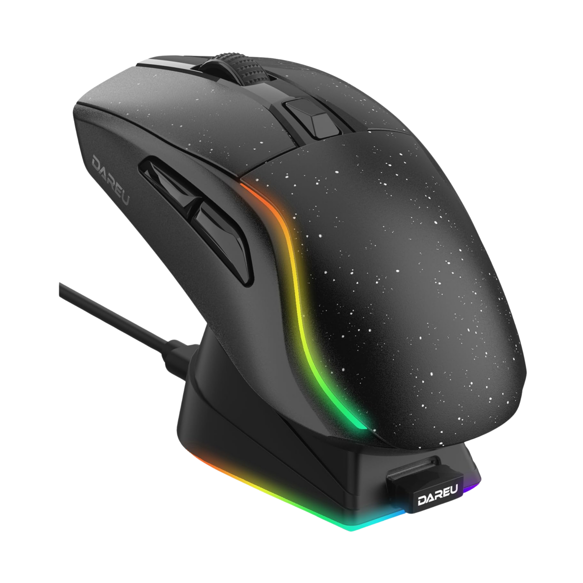 Mouse Gamer Dareu A950 con Base de Carga.