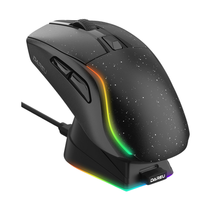 Mouse Gamer Dareu A950 con Base de Carga.