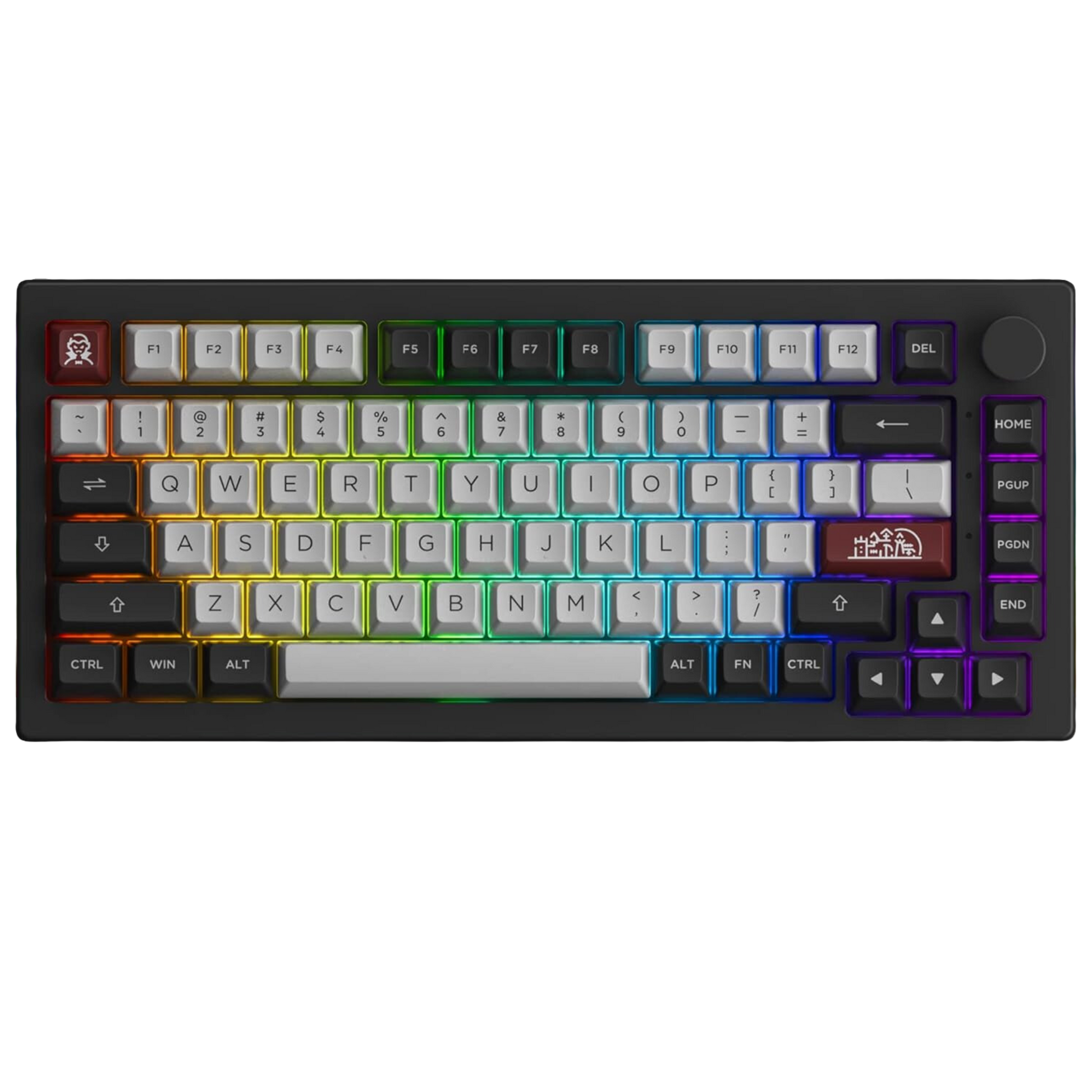 Teclado Mecánico Akko 5075B Plus Inalámbrico.