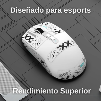 Mouse Gamer Attack Shark X6 Blanco