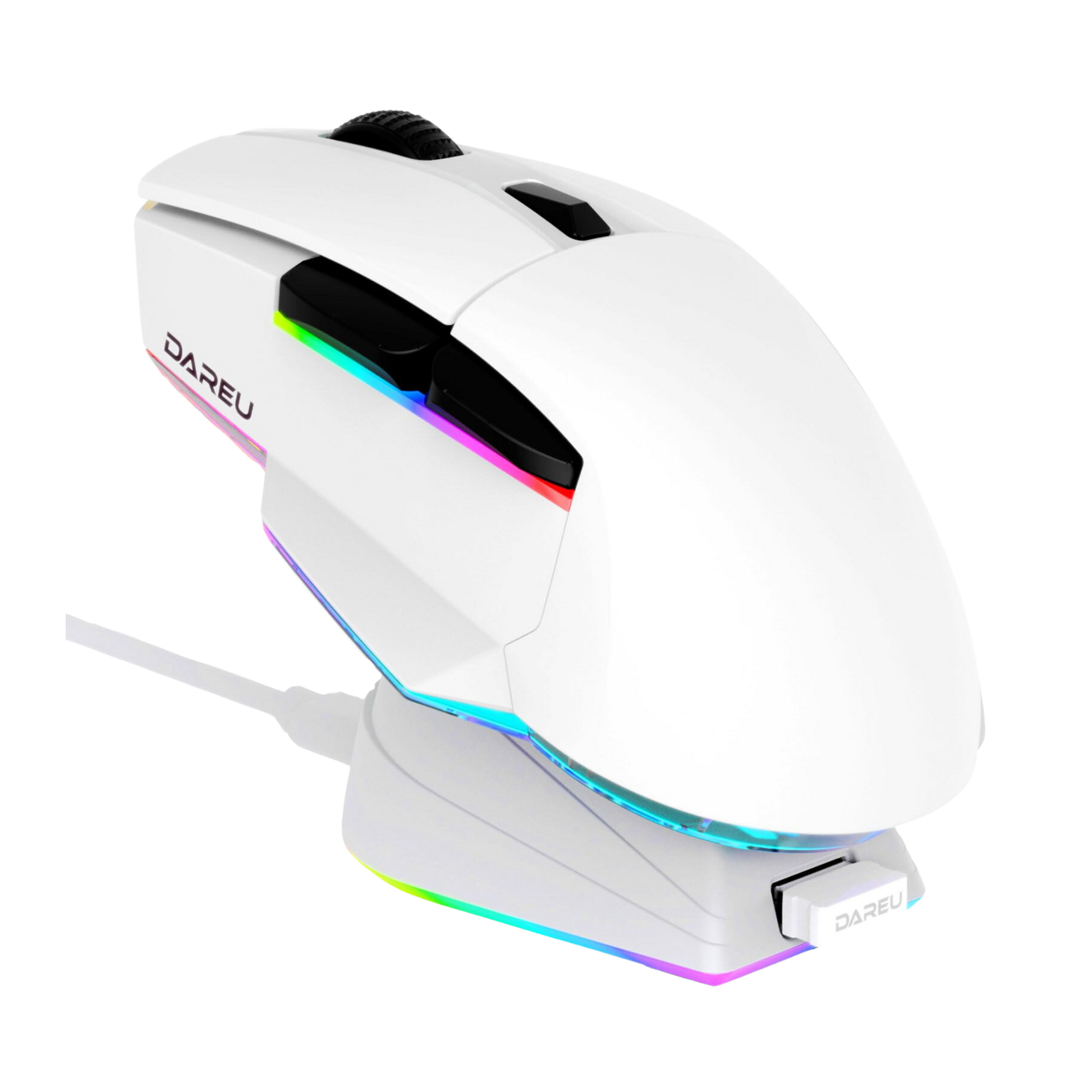 Mouse Gamer Dareu A955 con Base de Carga.