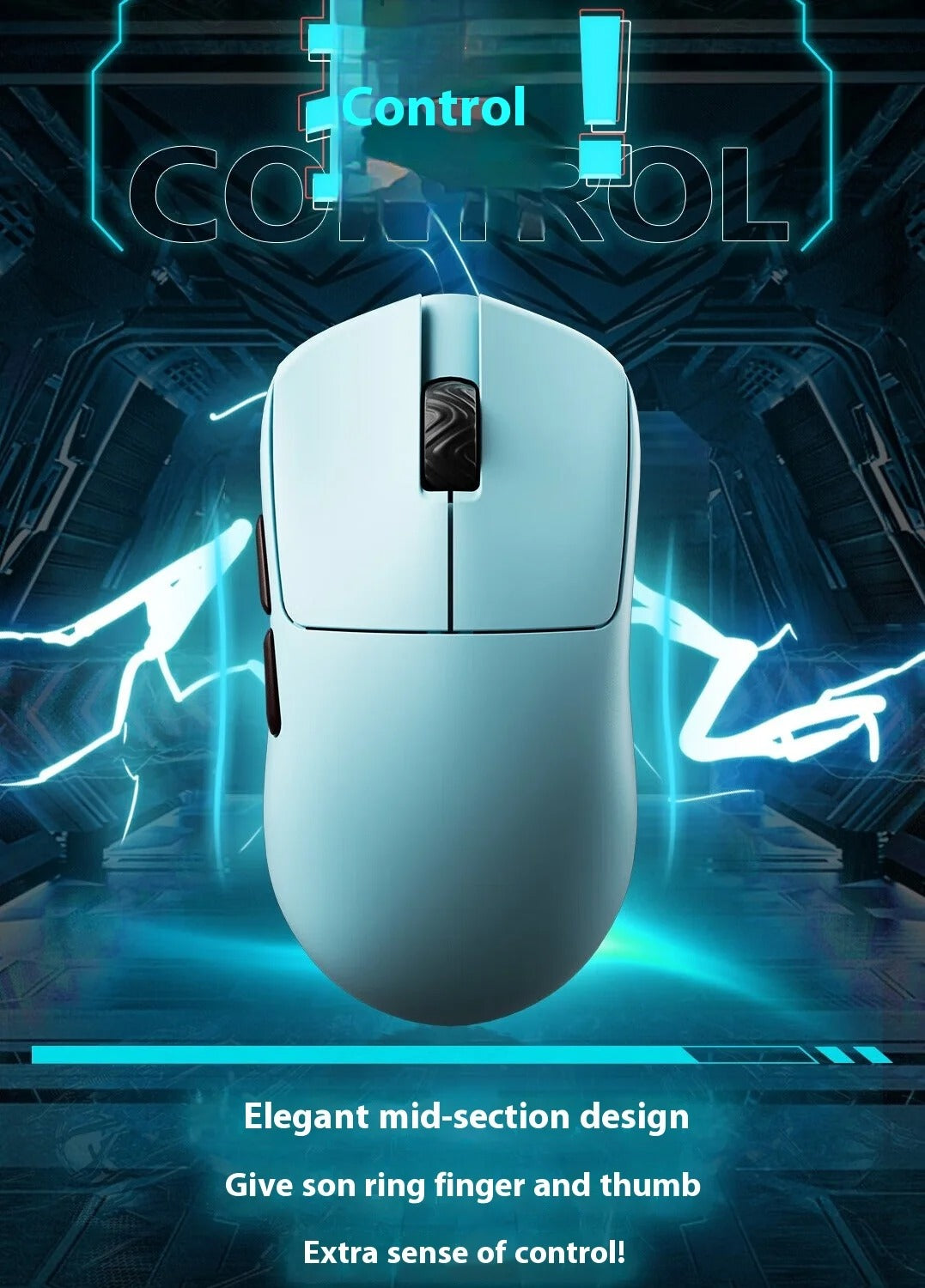 Mouse Gamer Scyrox V6 8Khz Inalámbrico Ultraligero